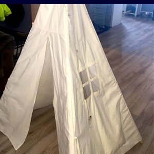 Children wooden tent